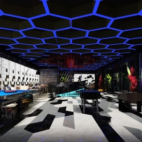 现代KTV大厅3D模型下载